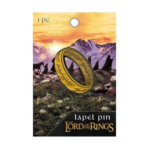 Lord of the Rings Enamel Pin - 1950s Classic Fantasy Movie Book Apparel Gift NWT